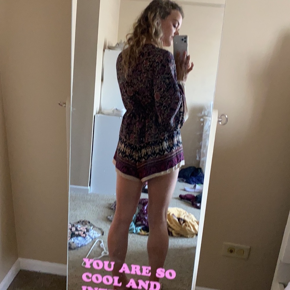 Patterned romper - Picture 3 of 4